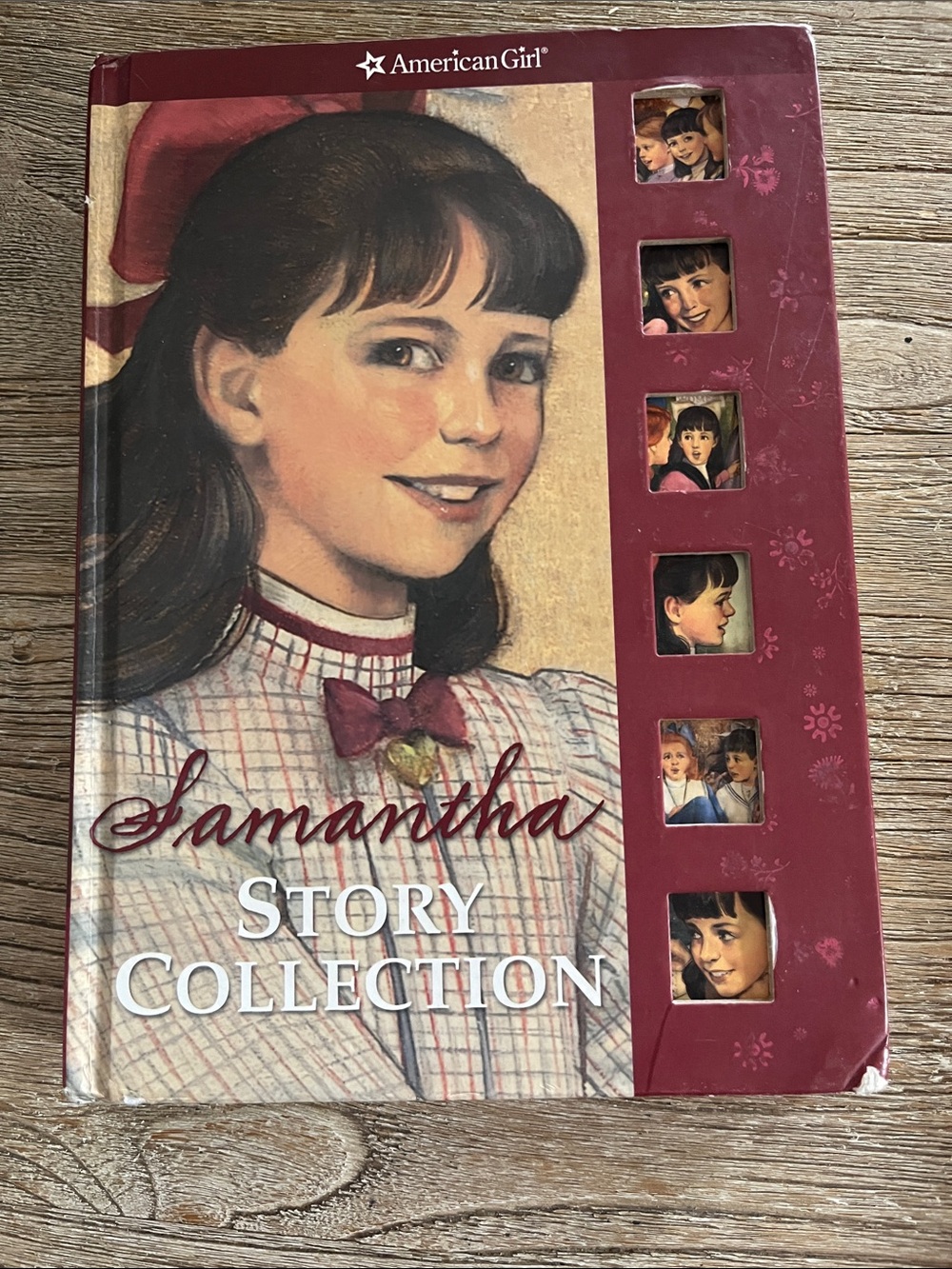 American Girl Samantha Story Collection - Maroon and Cream Hardcover